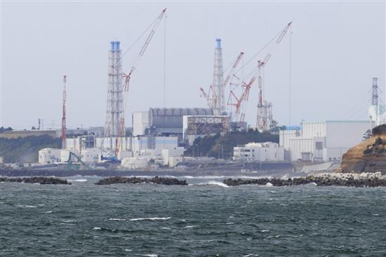 这是4月13日拍摄的日本福岛第一核电站。新华社 图